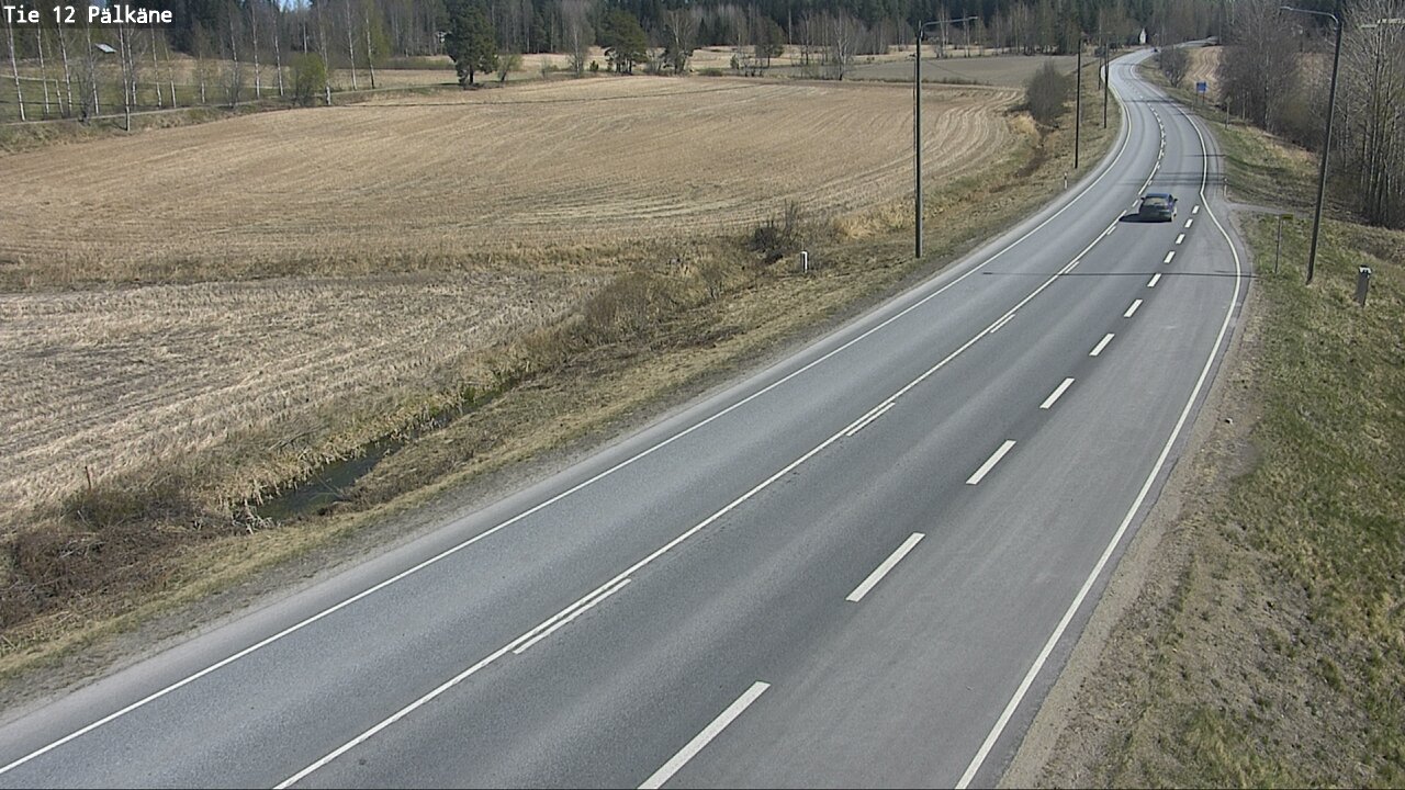 Weather Camera Image Road 12 Pälkäne, Pälkäne, Pirkanmaa