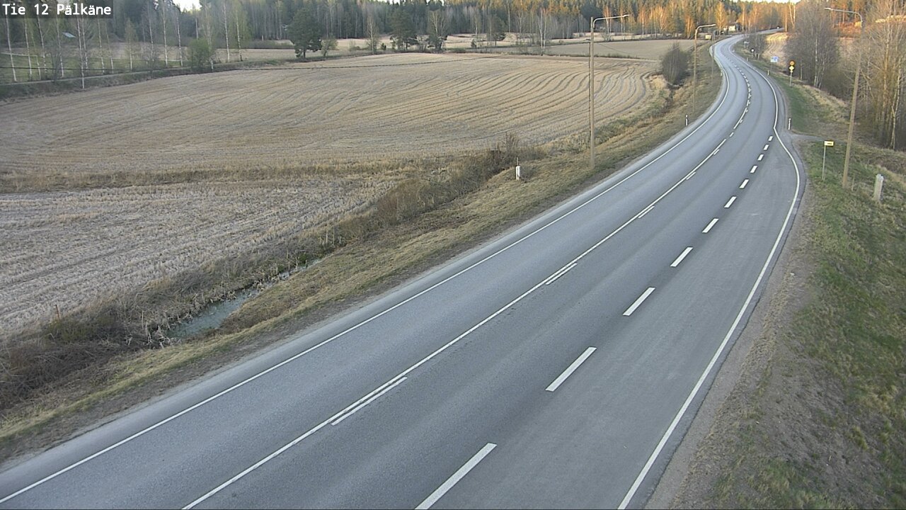 Weather Camera Image Road 12 Pälkäne, Pälkäne, Pirkanmaa