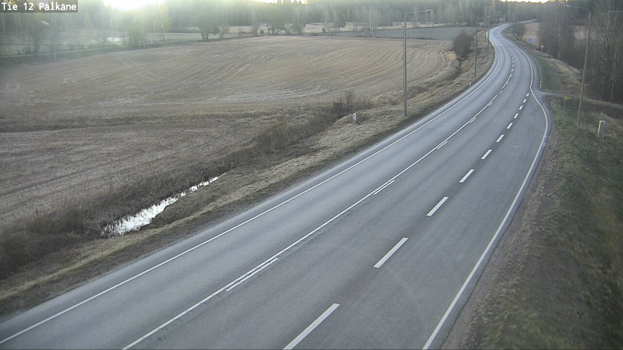 Weather Camera Image Road 12 Pälkäne, Pälkäne, Pirkanmaa