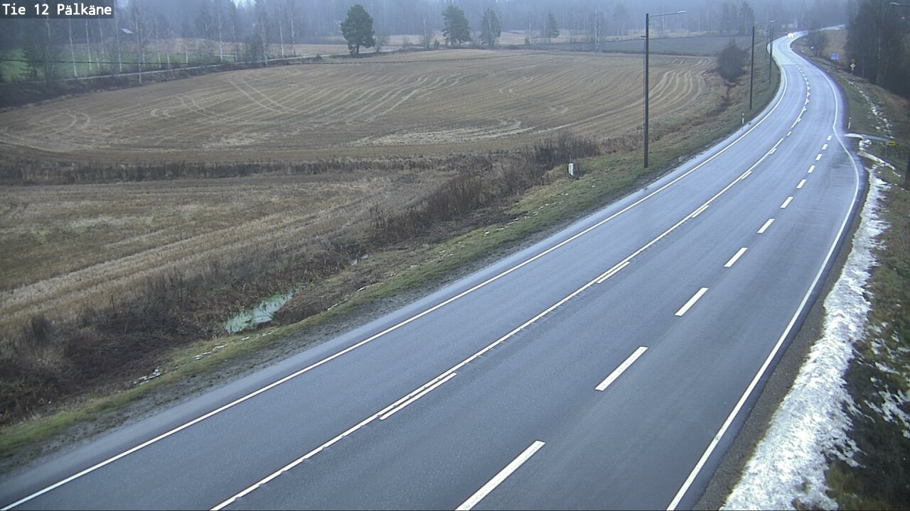 Weather Camera Image Väg 12 Pälkäne, Pälkäne, Pirkanmaa
