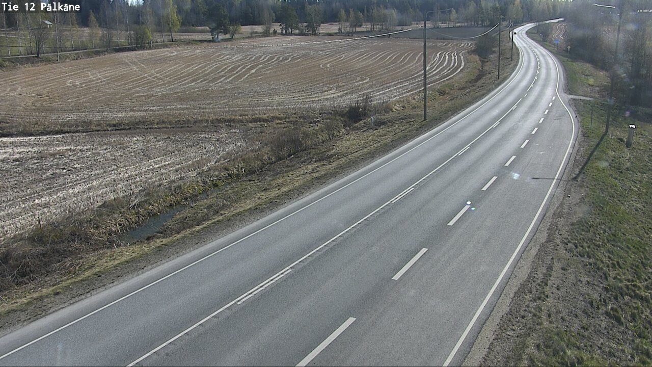 Weather Camera Image Road 12 Pälkäne, Pälkäne, Pirkanmaa