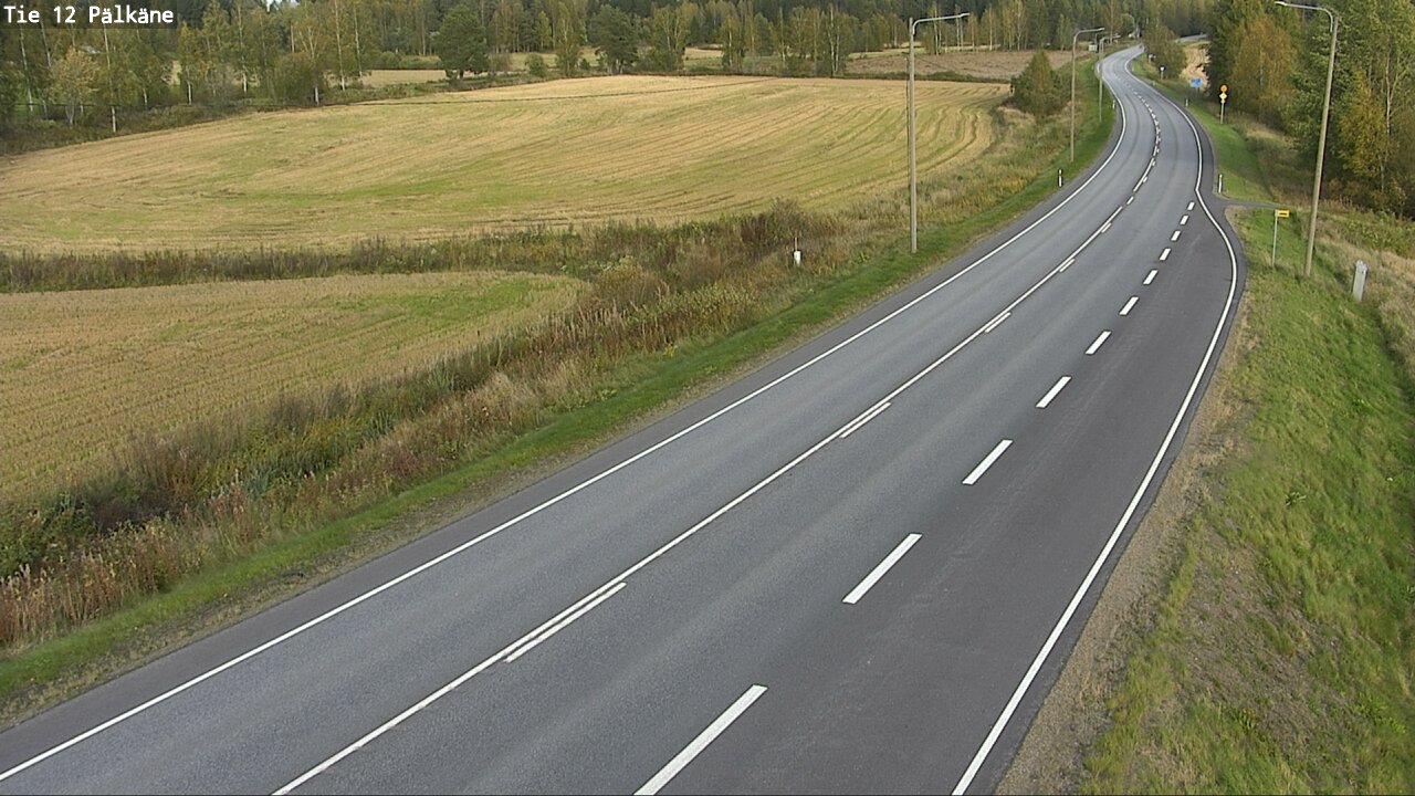 Weather Camera Image Väg 12 Pälkäne, Pälkäne, Pirkanmaa