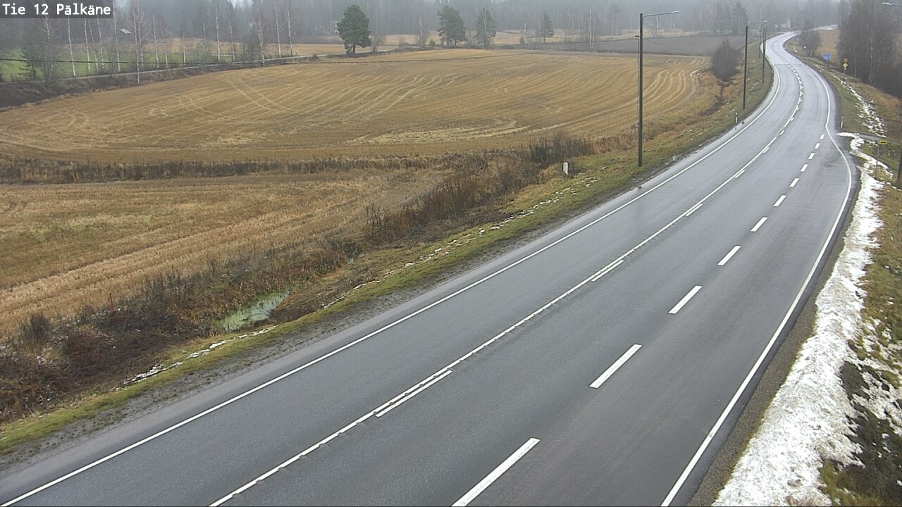 Weather Camera Image Väg 12 Pälkäne, Pälkäne, Pirkanmaa