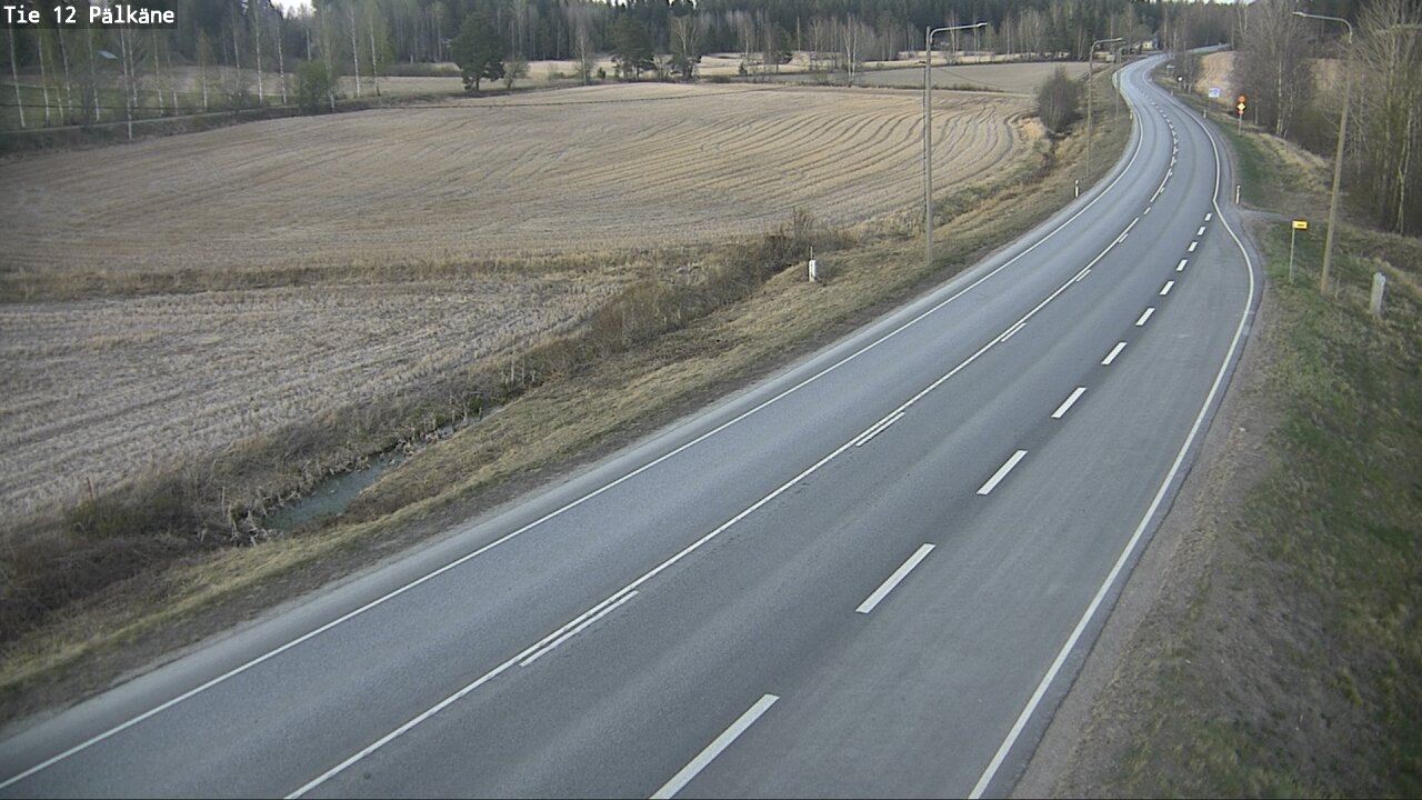 Weather Camera Image Road 12 Pälkäne, Pälkäne, Pirkanmaa