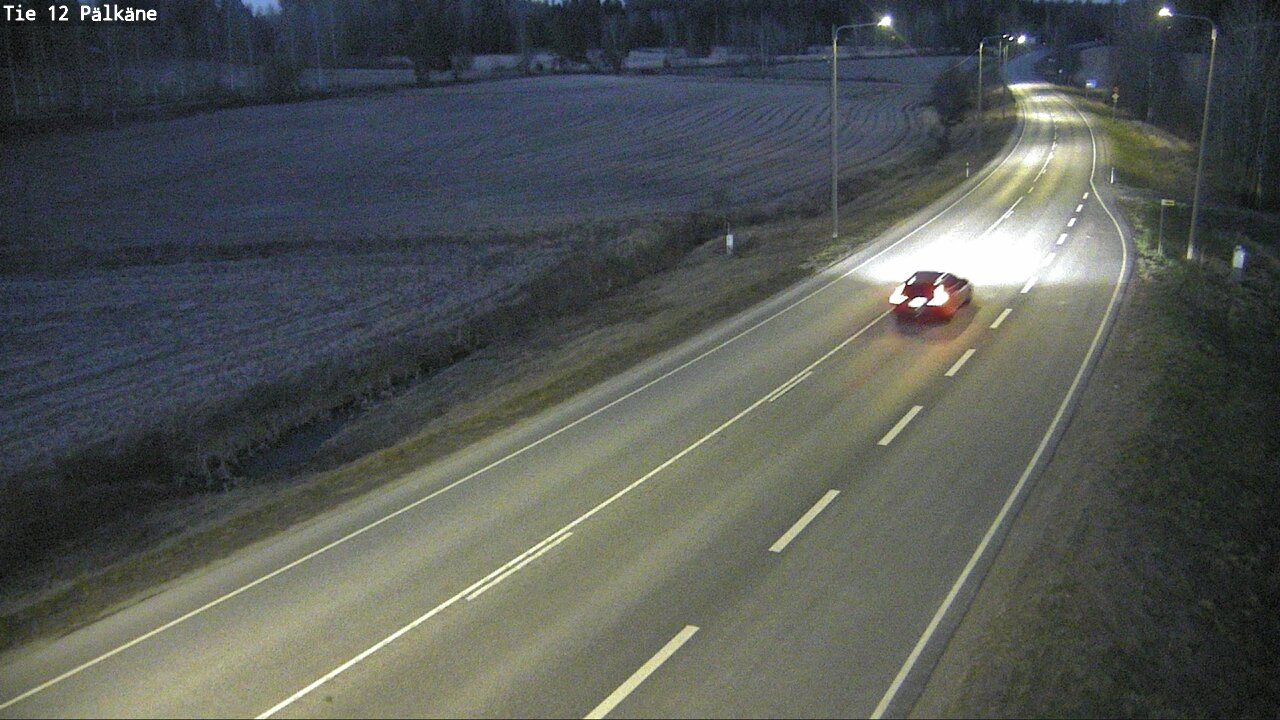 Weather Camera Image Road 12 Pälkäne, Pälkäne, Pirkanmaa