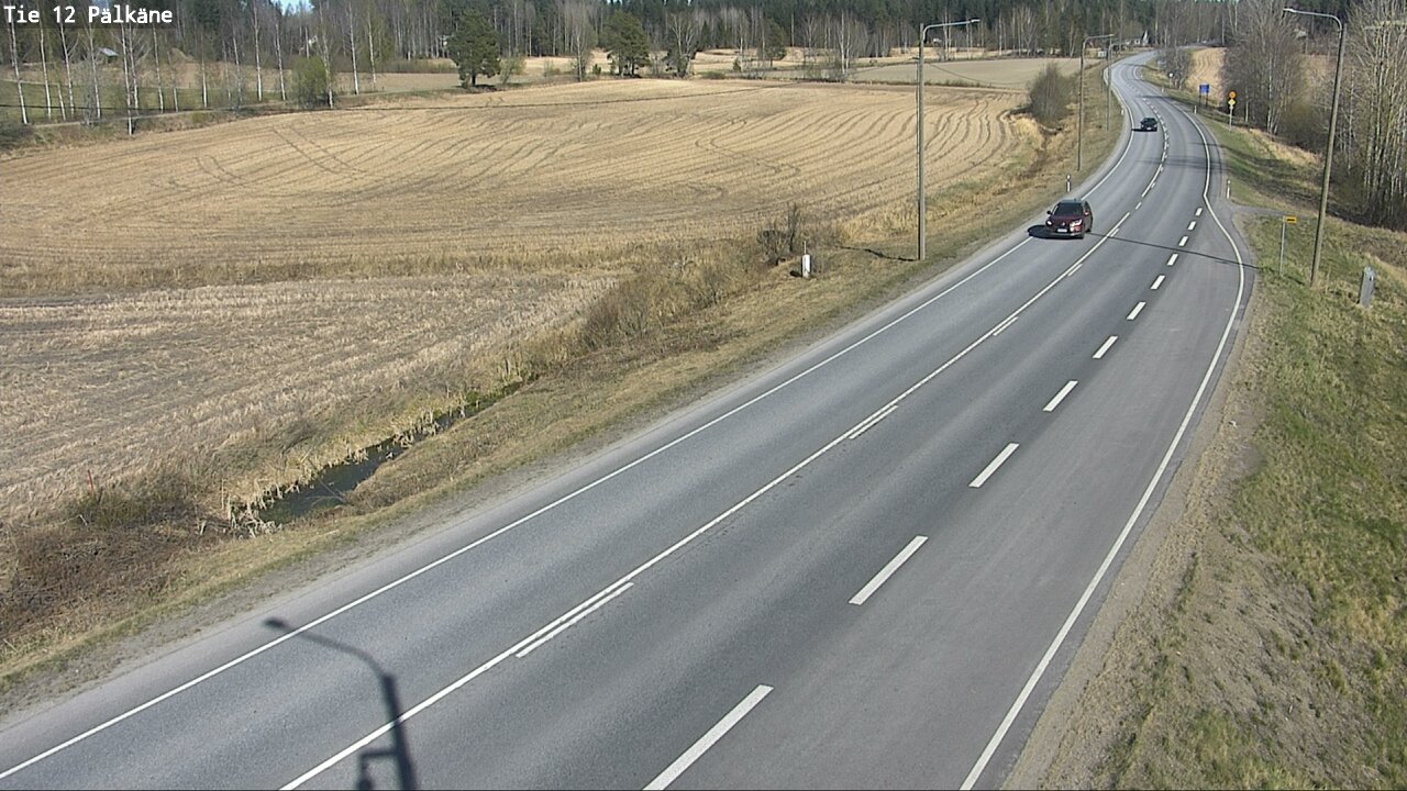 Weather Camera Image Road 12 Pälkäne, Pälkäne, Pirkanmaa