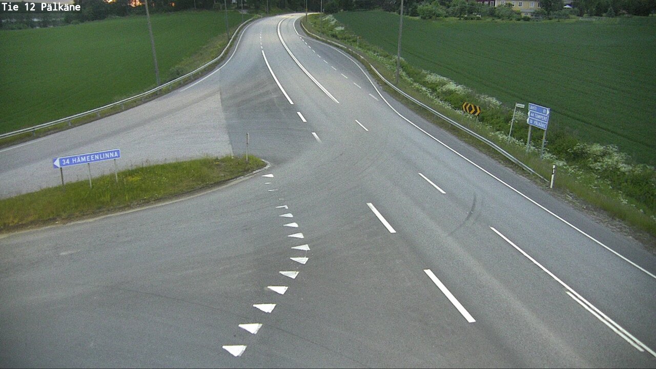 Weather Camera Image Väg 12 Pälkäne, Pälkäne, Pirkanmaa