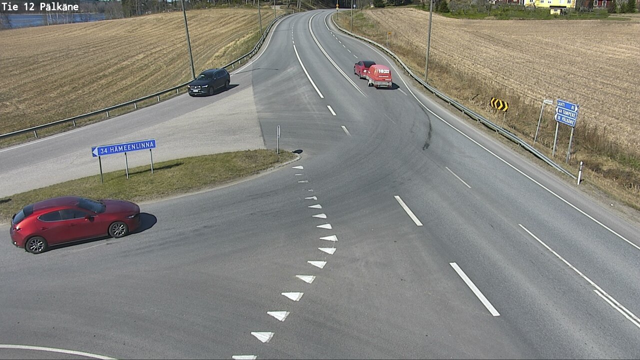 Kelikamerat Kuva Tie 12 Pälkäne, Pälkäne, Pirkanmaa