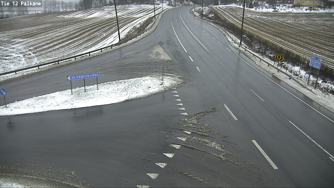 Weather Camera Image Road 12 Pälkäne, Pälkäne, Pirkanmaa