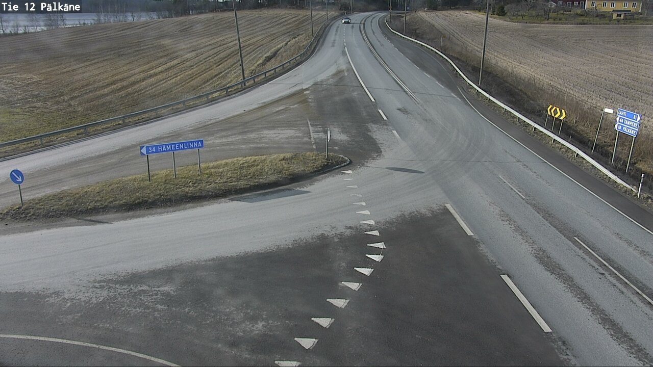 Weather Camera Image Road 12 Pälkäne, Pälkäne, Pirkanmaa