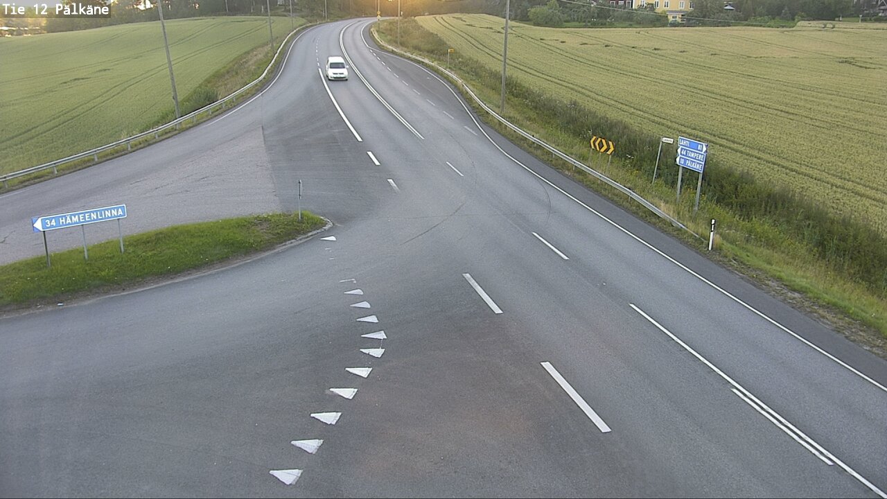 Weather Camera Image Road 12 Pälkäne, Pälkäne, Pirkanmaa