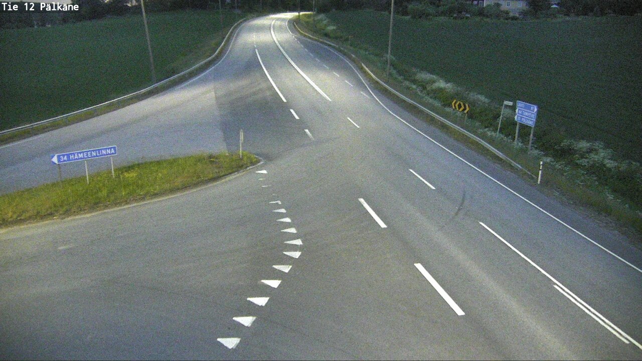 Weather Camera Image Väg 12 Pälkäne, Pälkäne, Pirkanmaa