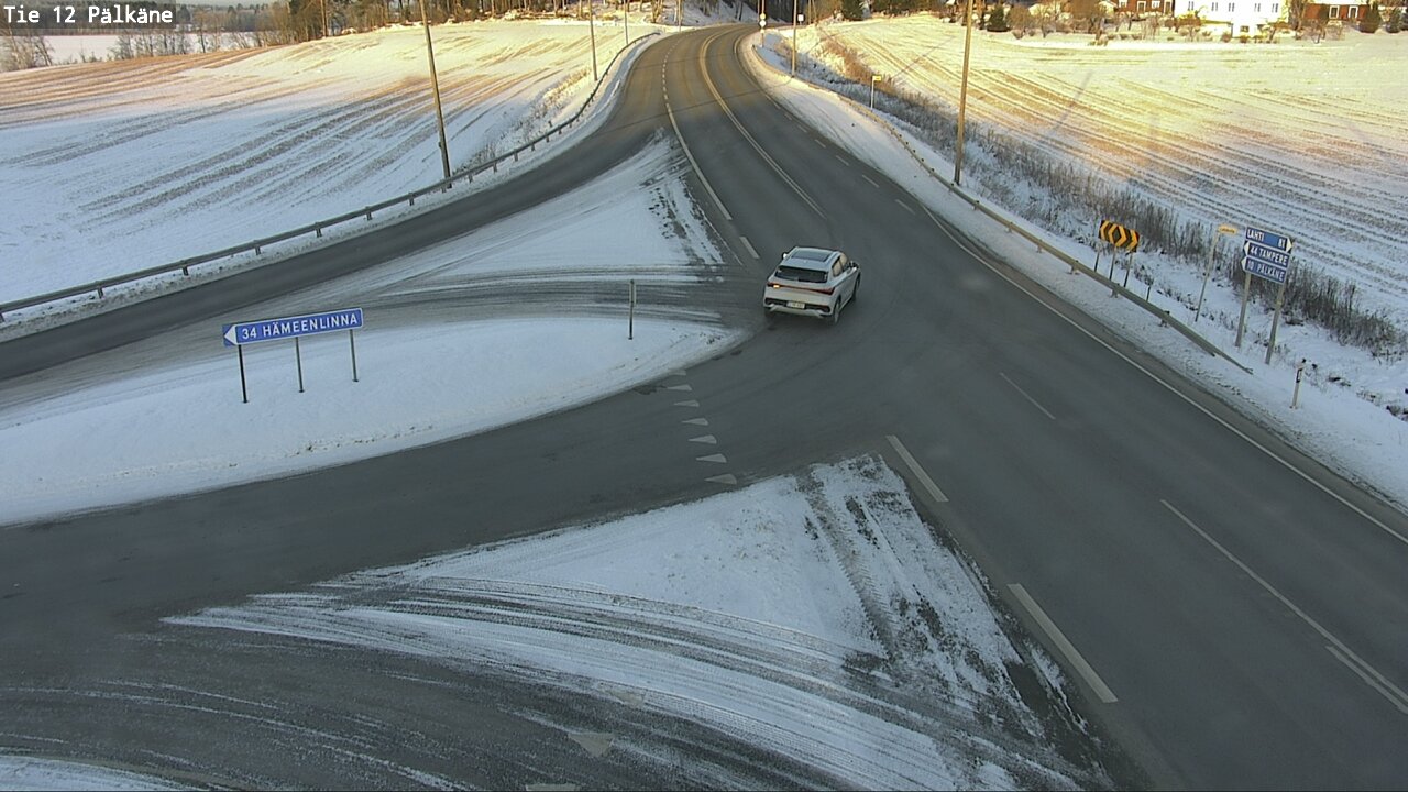 Weather Camera Image Väg 12 Pälkäne, Pälkäne, Pirkanmaa