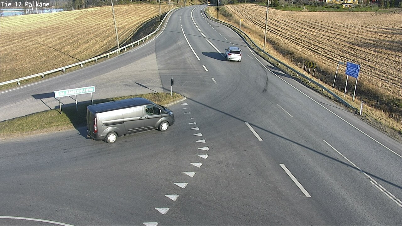 Weather Camera Image Väg 12 Pälkäne, Pälkäne, Pirkanmaa