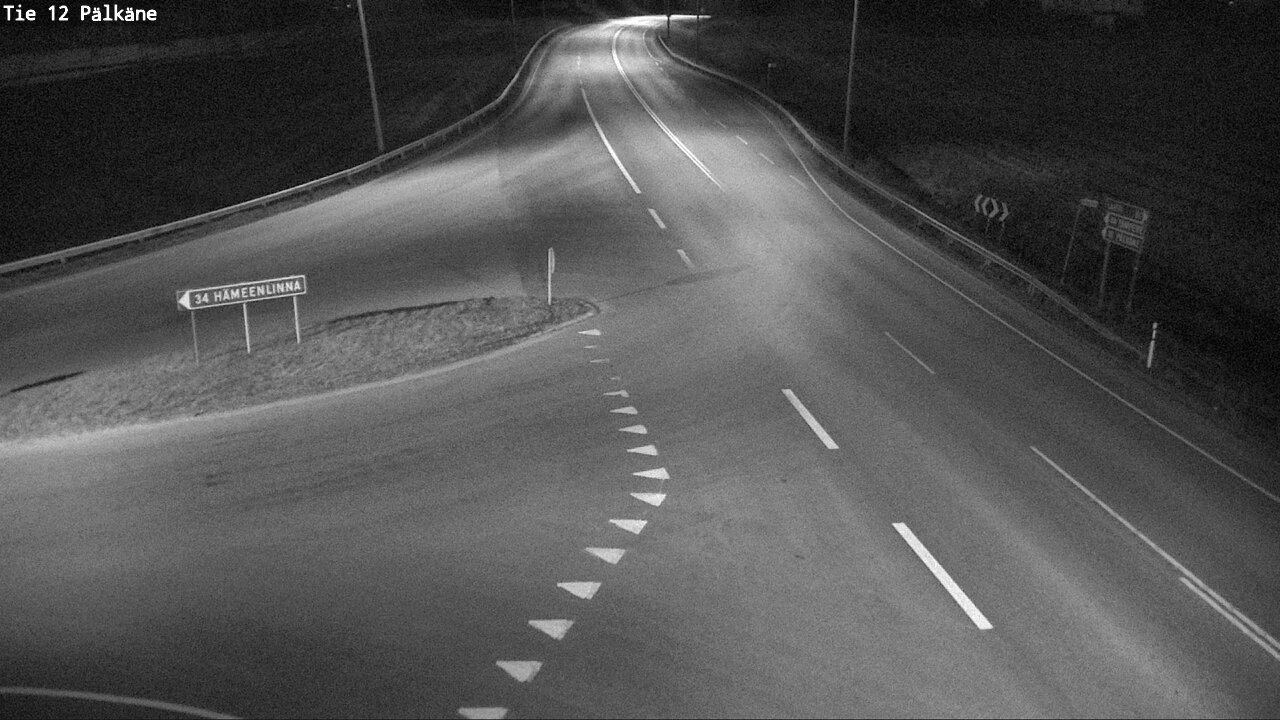 Weather Camera Image Road 12 Pälkäne, Pälkäne, Pirkanmaa