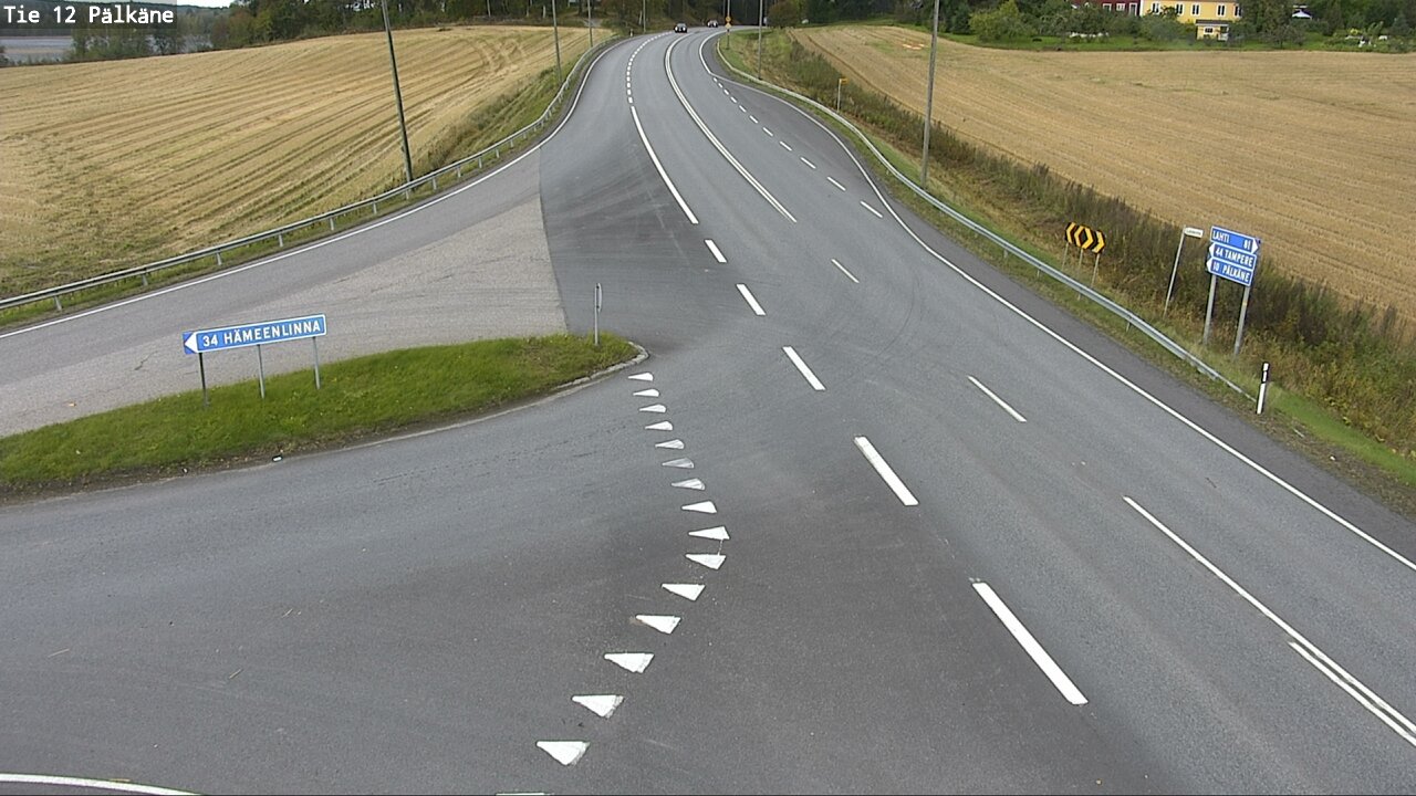 Weather Camera Image Road 12 Pälkäne, Pälkäne, Pirkanmaa