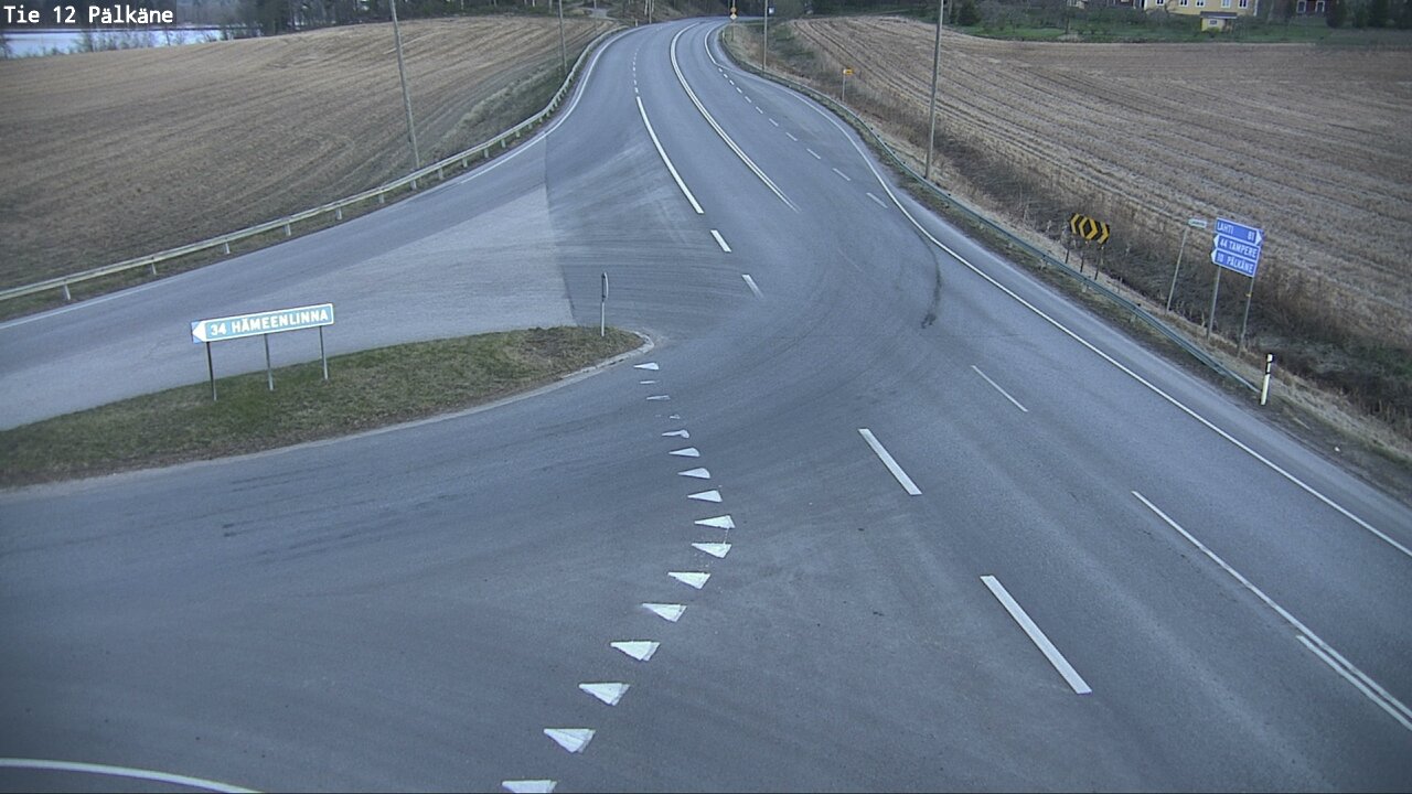 Weather Camera Image Road 12 Pälkäne, Pälkäne, Pirkanmaa