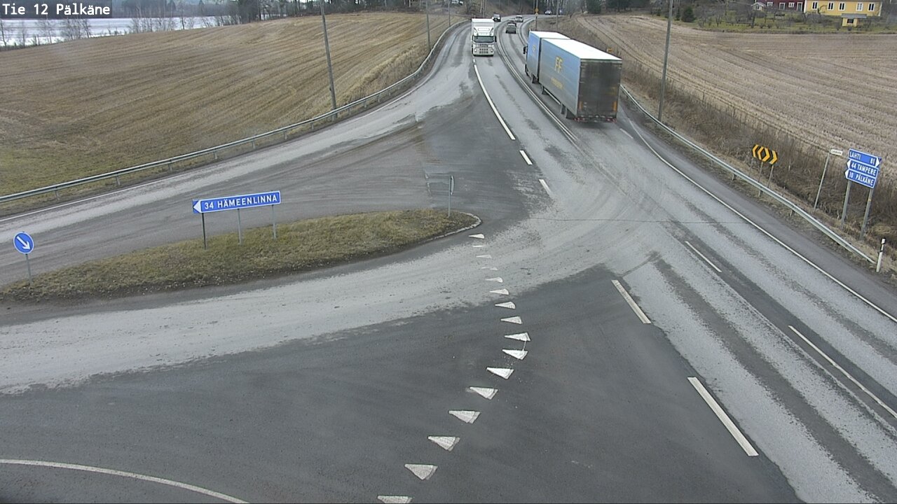 Weather Camera Image Road 12 Pälkäne, Pälkäne, Pirkanmaa