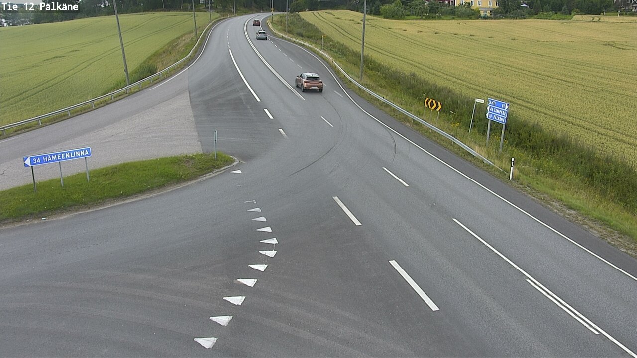 Weather Camera Image Road 12 Pälkäne, Pälkäne, Pirkanmaa