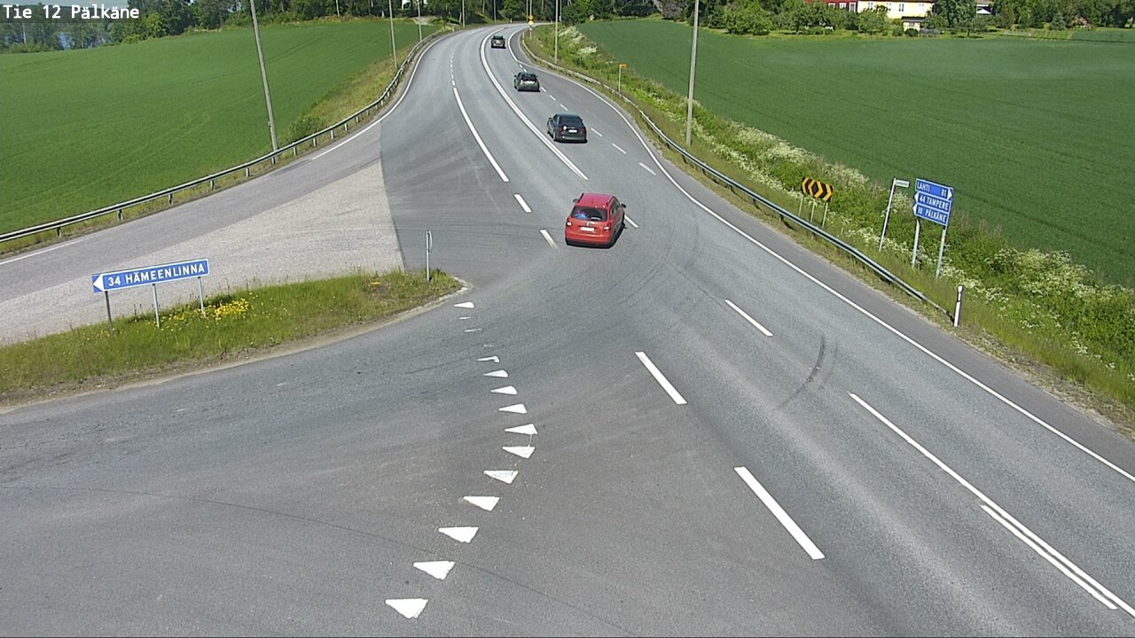 Weather Camera Image Väg 12 Pälkäne, Pälkäne, Pirkanmaa