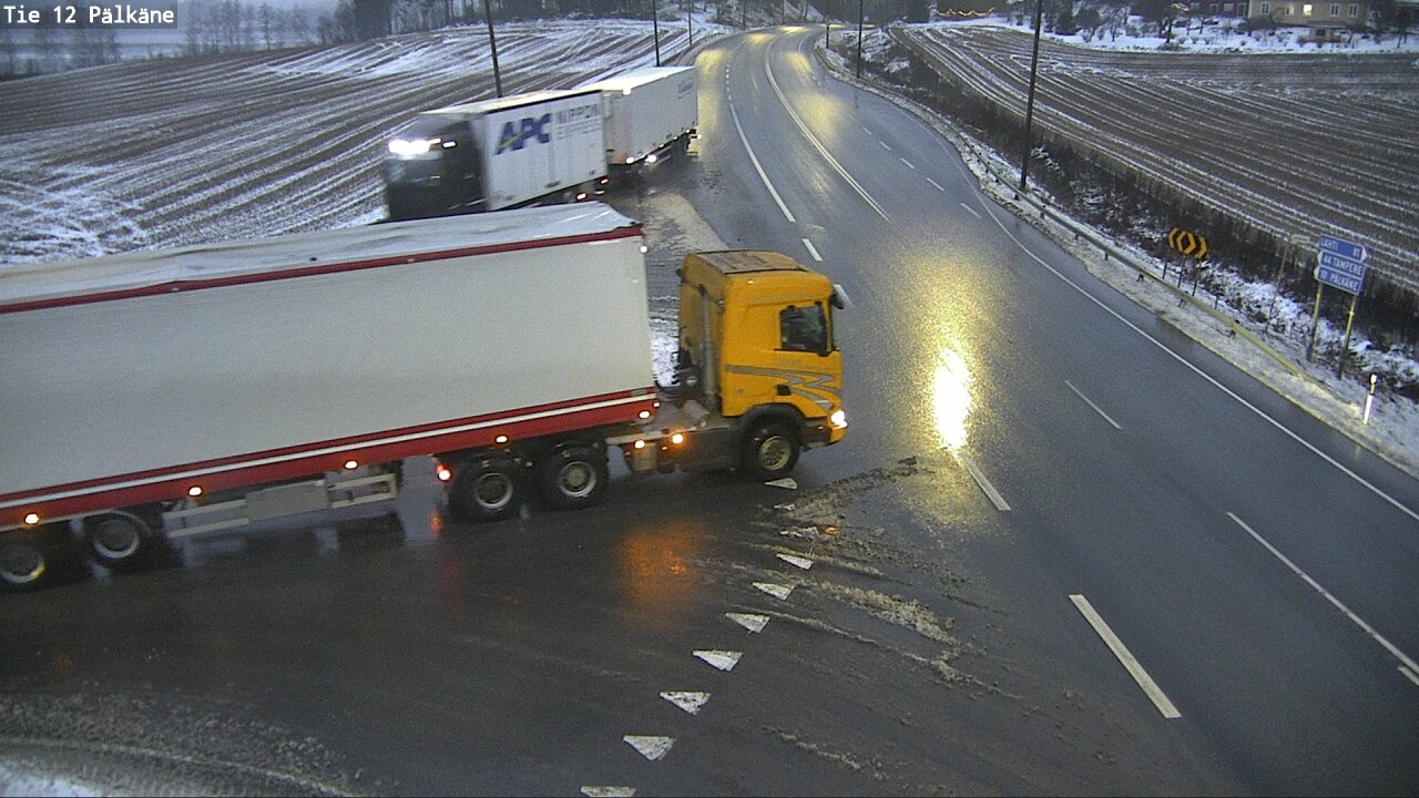 Weather Camera Image Road 12 Pälkäne, Pälkäne, Pirkanmaa