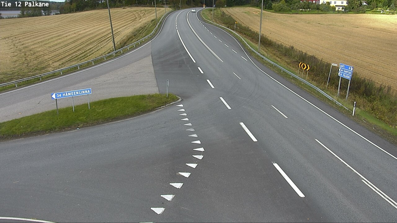 Weather Camera Image Road 12 Pälkäne, Pälkäne, Pirkanmaa