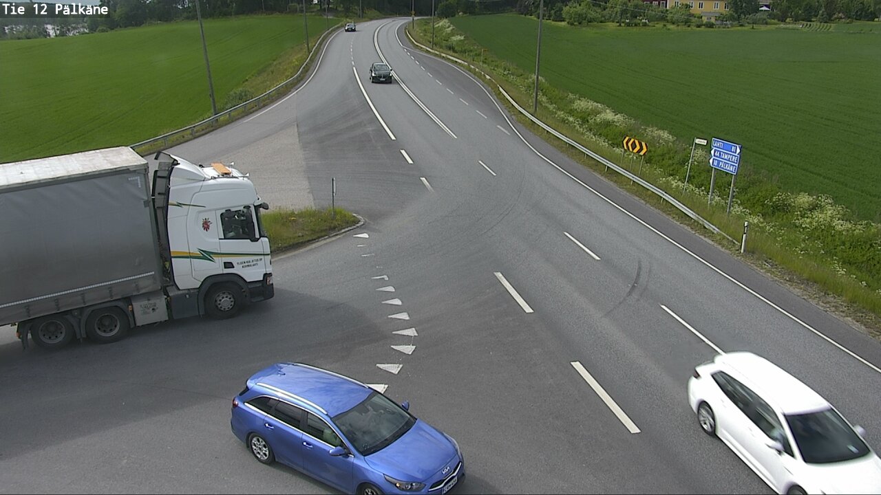 Weather Camera Image Väg 12 Pälkäne, Pälkäne, Pirkanmaa