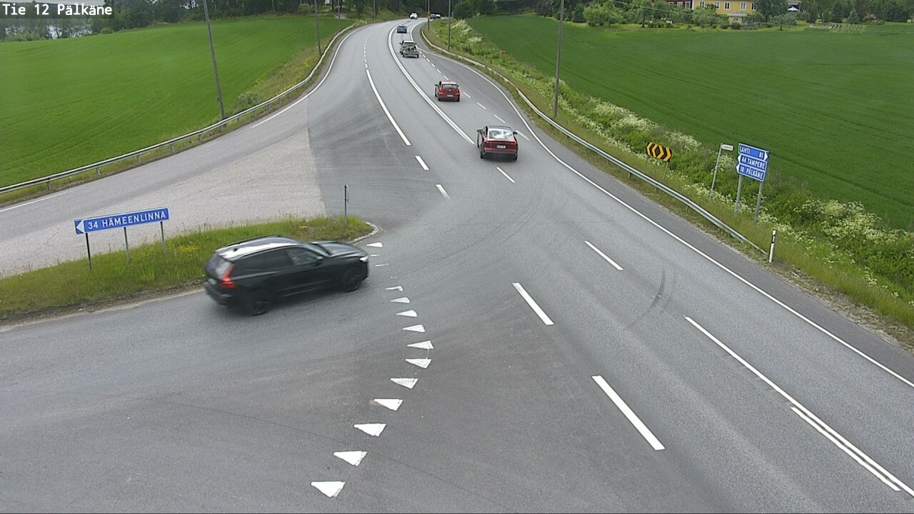 Weather Camera Image Väg 12 Pälkäne, Pälkäne, Pirkanmaa