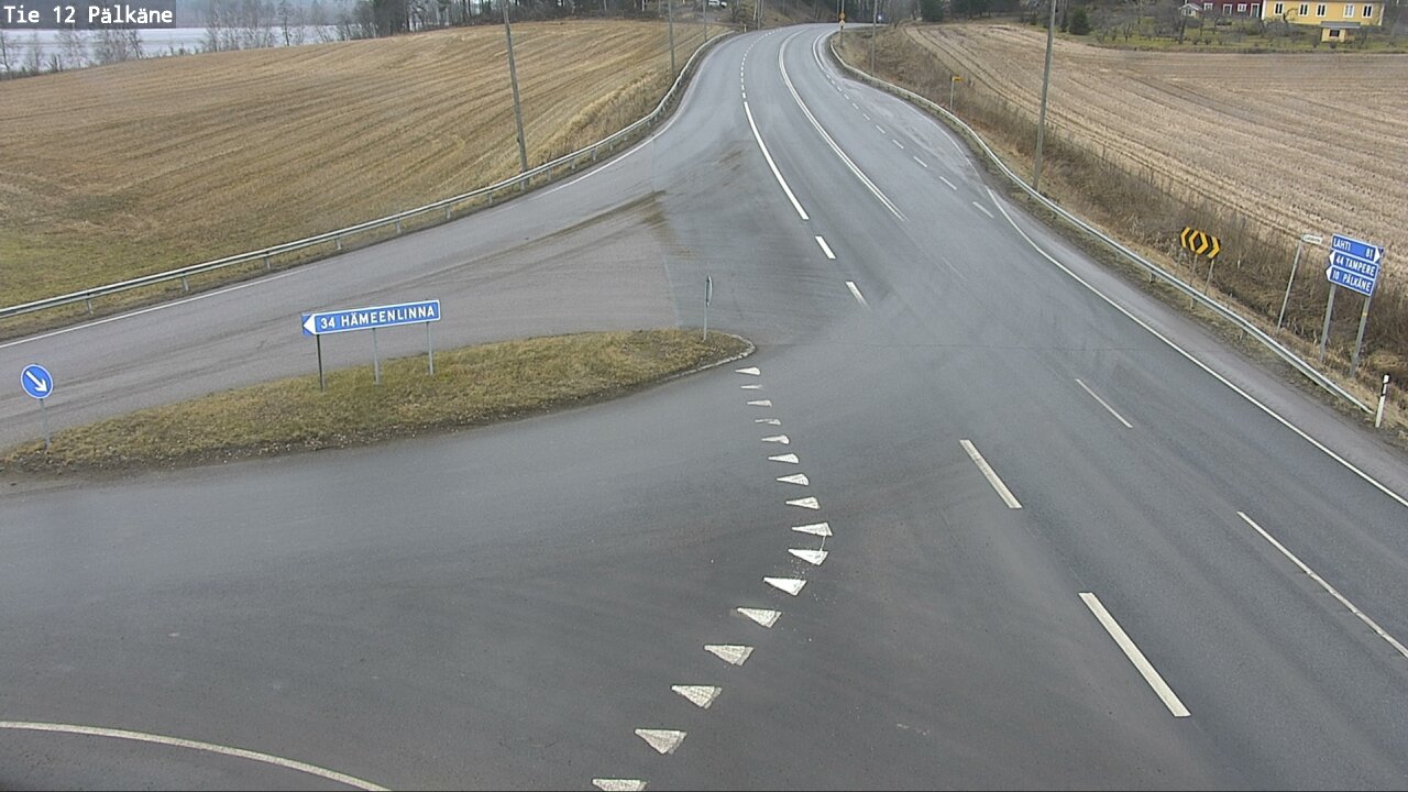 Weather Camera Image Väg 12 Pälkäne, Pälkäne, Pirkanmaa