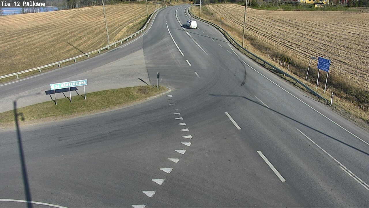 Weather Camera Image Väg 12 Pälkäne, Pälkäne, Pirkanmaa