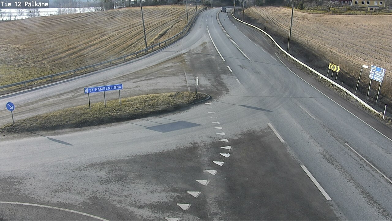 Weather Camera Image Road 12 Pälkäne, Pälkäne, Pirkanmaa