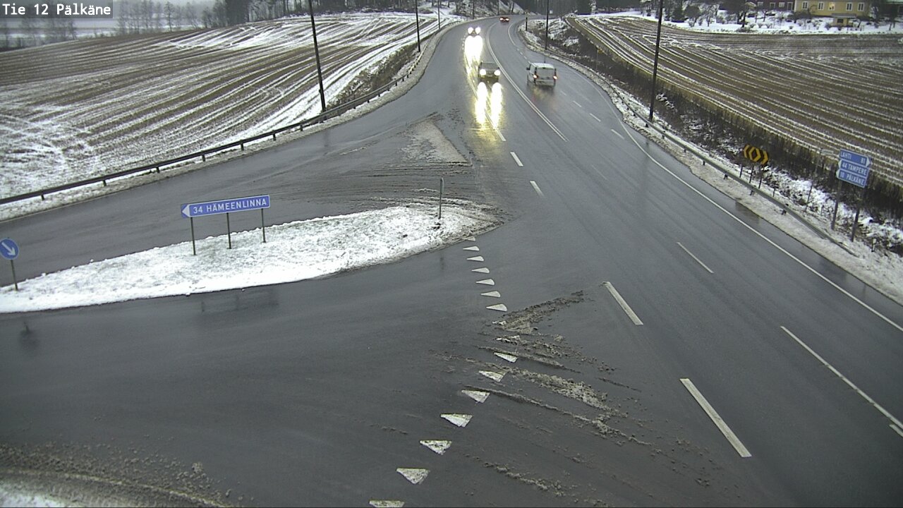 Weather Camera Image Road 12 Pälkäne, Pälkäne, Pirkanmaa