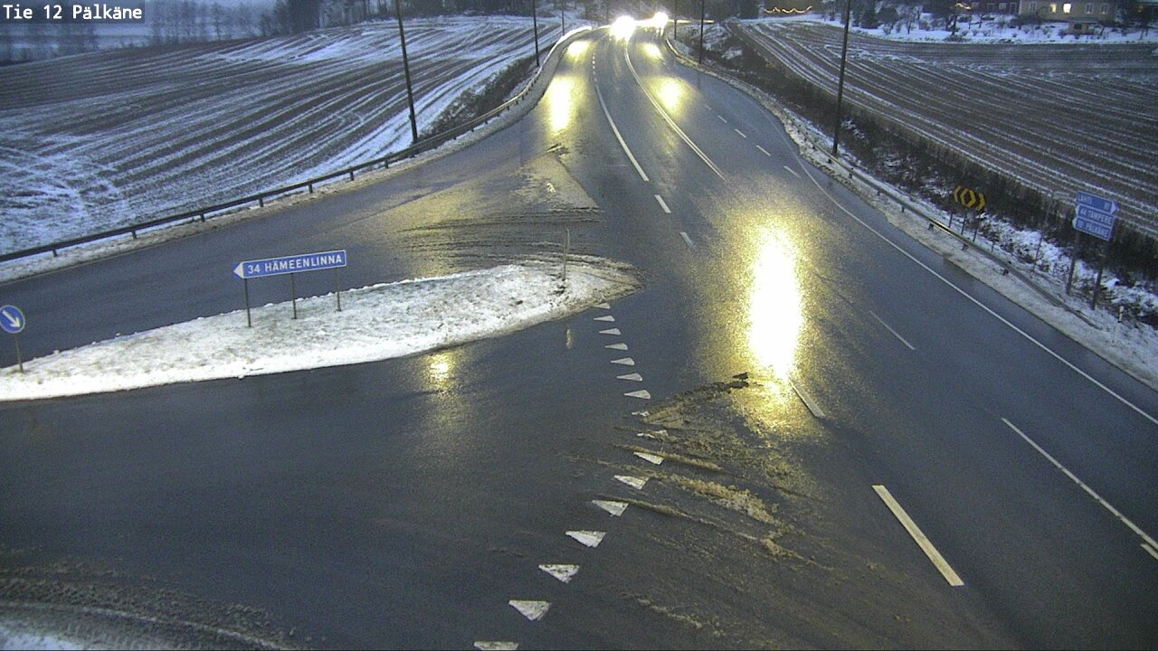 Weather Camera Image Road 12 Pälkäne, Pälkäne, Pirkanmaa