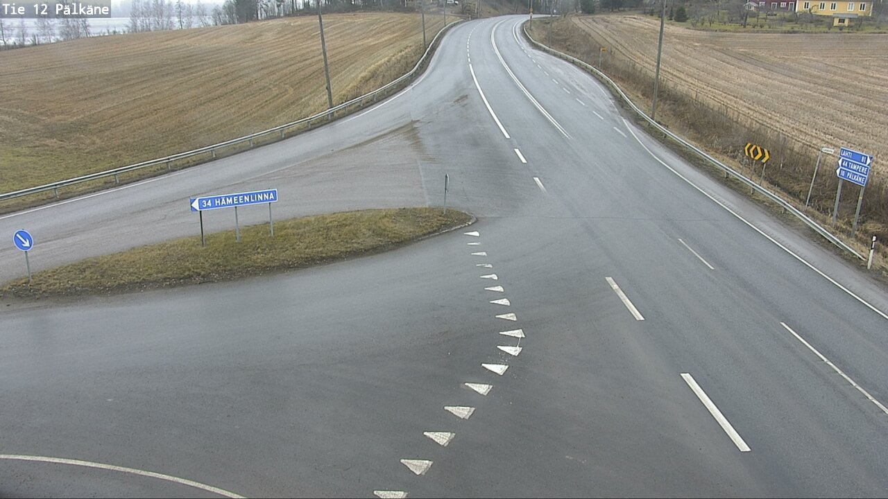 Weather Camera Image Väg 12 Pälkäne, Pälkäne, Pirkanmaa