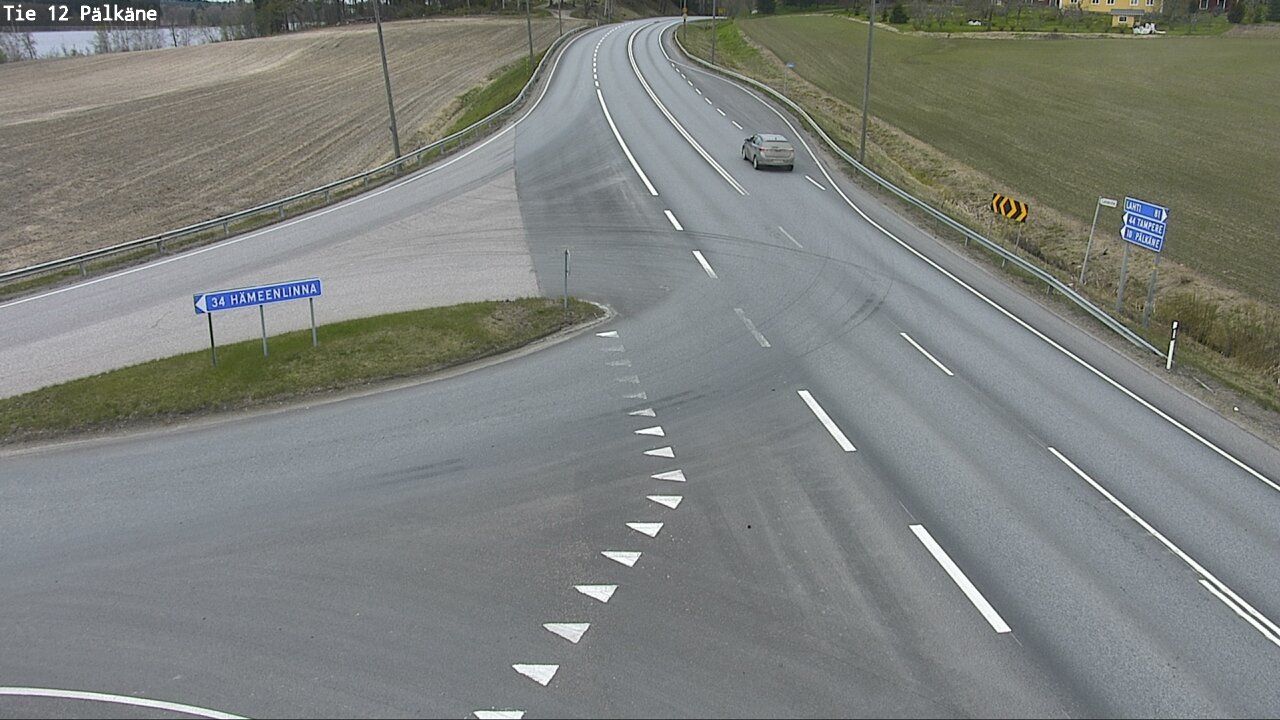 Weather Camera Image Road 12 Pälkäne, Pälkäne, Pirkanmaa