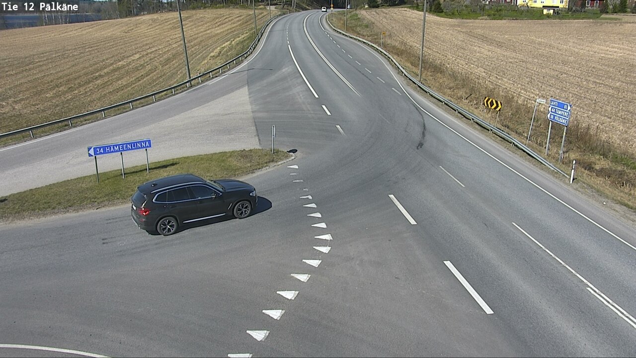 Weather Camera Image Väg 12 Pälkäne, Pälkäne, Pirkanmaa