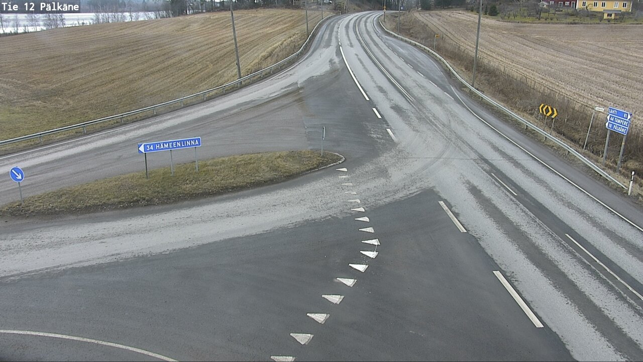 Weather Camera Image Road 12 Pälkäne, Pälkäne, Pirkanmaa