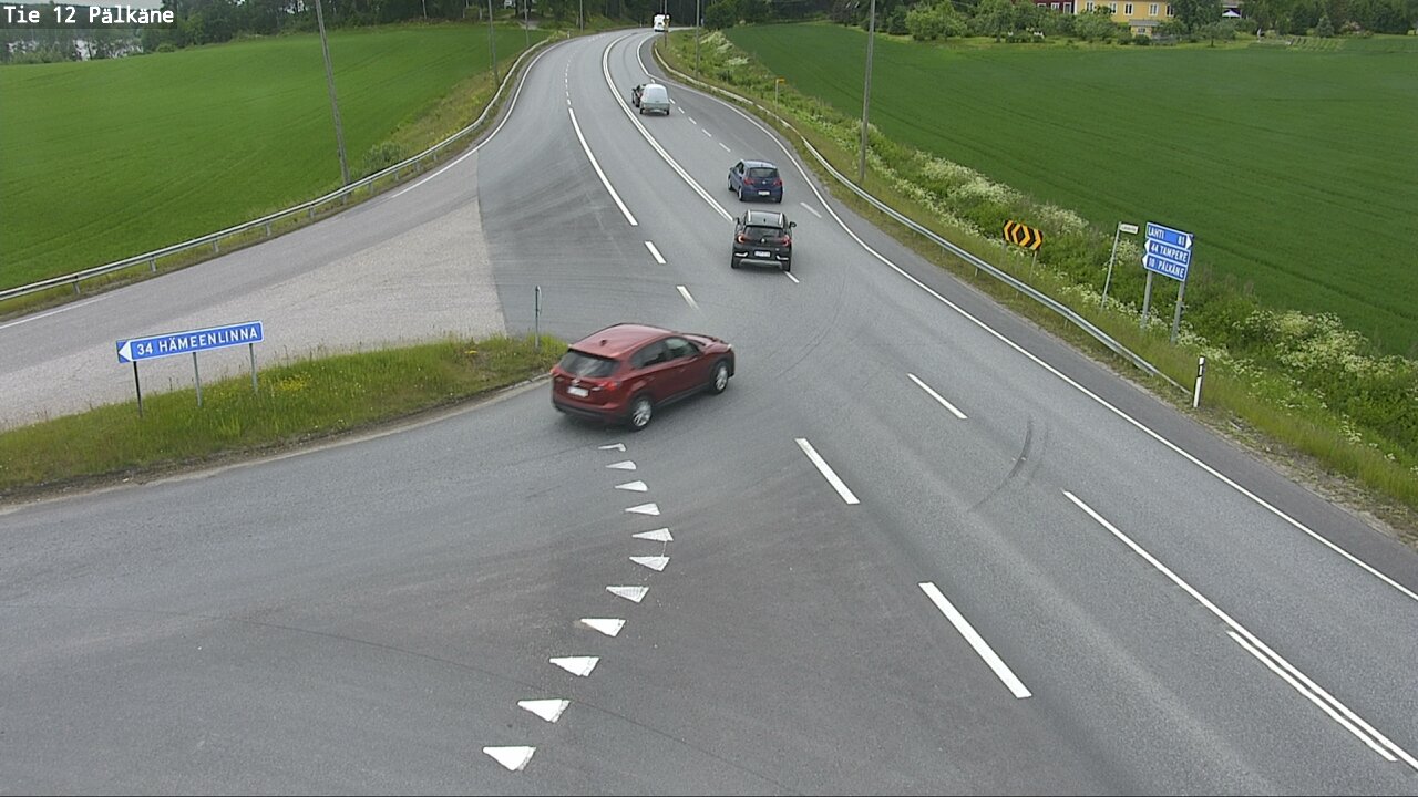 Weather Camera Image Väg 12 Pälkäne, Pälkäne, Pirkanmaa