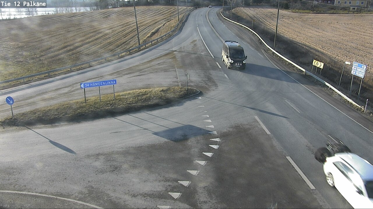 Weather Camera Image Road 12 Pälkäne, Pälkäne, Pirkanmaa