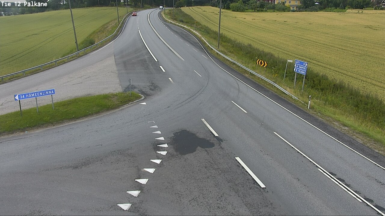Weather Camera Image Road 12 Pälkäne, Pälkäne, Pirkanmaa