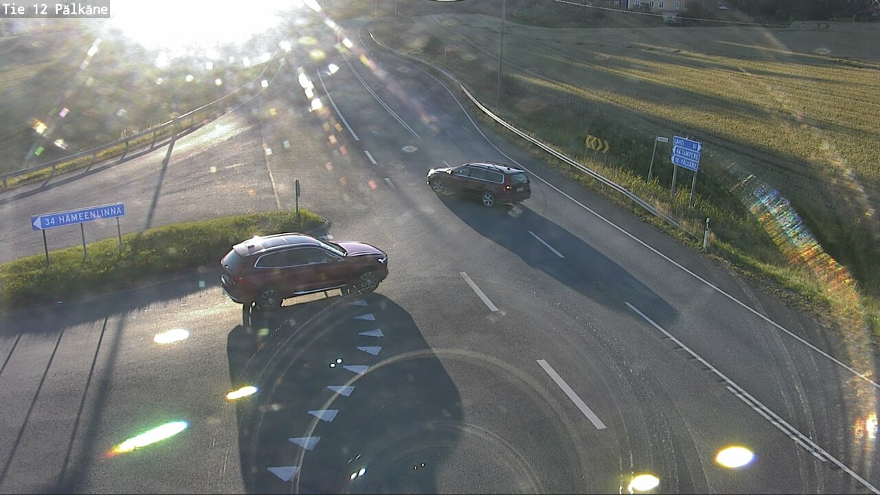 Weather Camera Image Road 12 Pälkäne, Pälkäne, Pirkanmaa