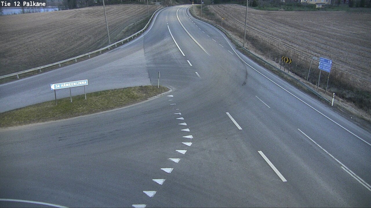 Weather Camera Image Road 12 Pälkäne, Pälkäne, Pirkanmaa