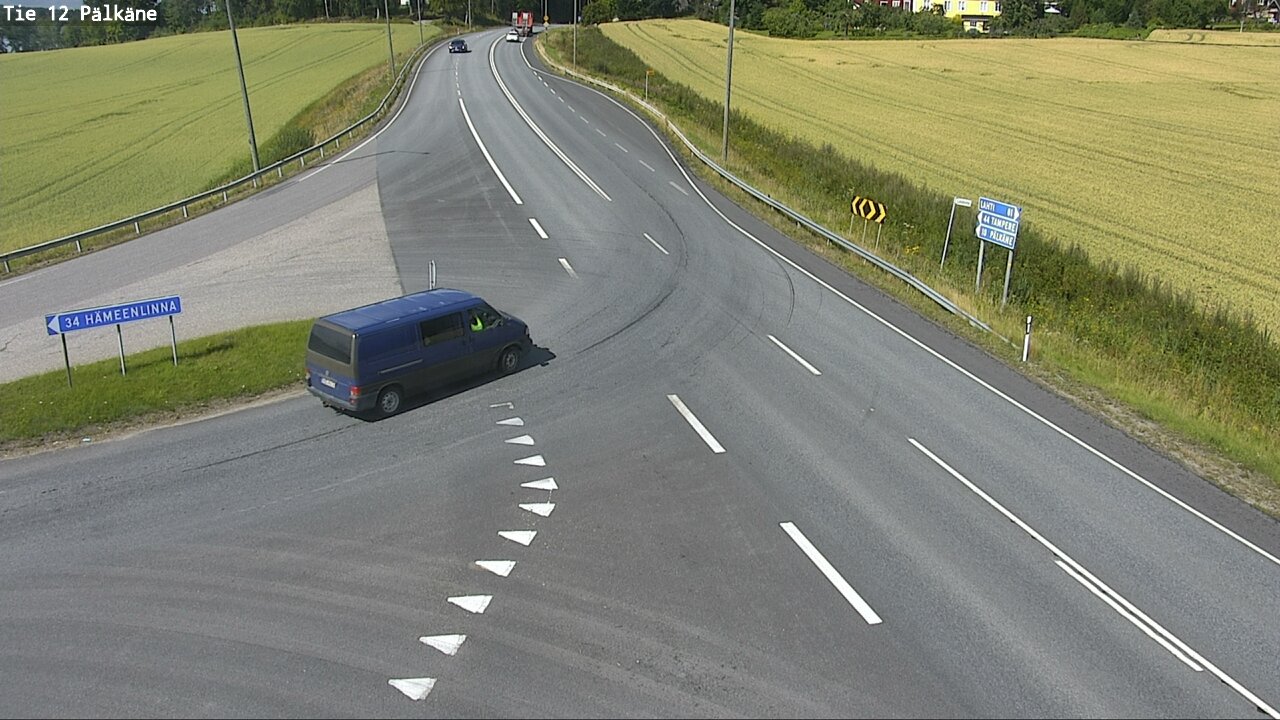 Weather Camera Image Road 12 Pälkäne, Pälkäne, Pirkanmaa
