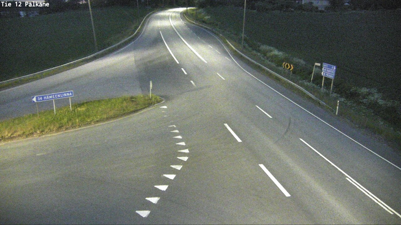 Weather Camera Image Väg 12 Pälkäne, Pälkäne, Pirkanmaa