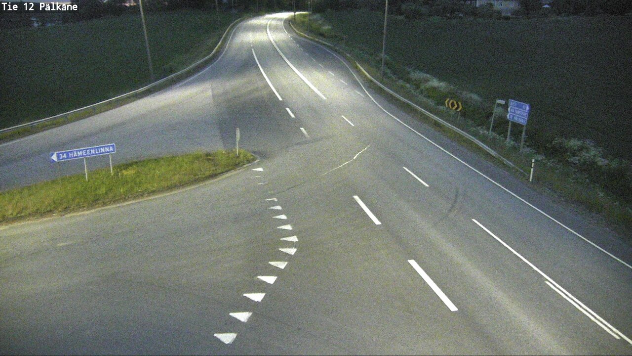 Weather Camera Image Väg 12 Pälkäne, Pälkäne, Pirkanmaa