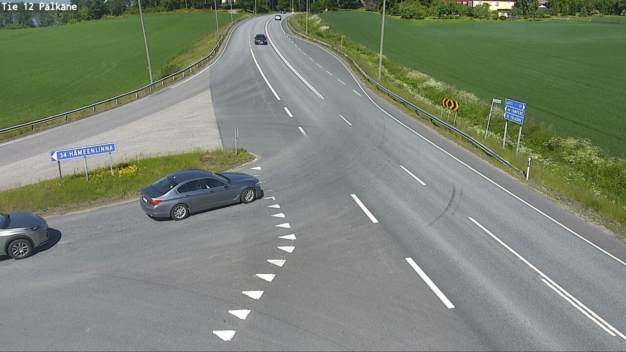 Weather Camera Image Väg 12 Pälkäne, Pälkäne, Pirkanmaa