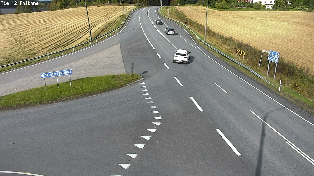 Weather Camera Image Road 12 Pälkäne, Pälkäne, Pirkanmaa