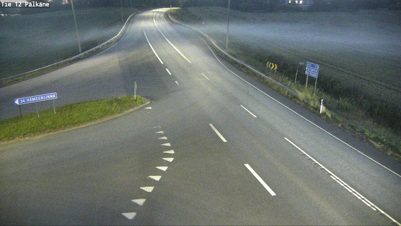 Weather Camera Image Road 12 Pälkäne, Pälkäne, Pirkanmaa