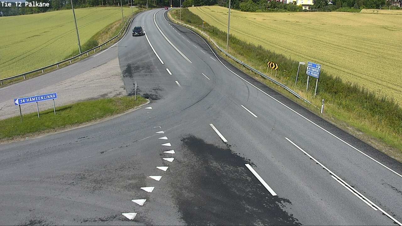 Weather Camera Image Road 12 Pälkäne, Pälkäne, Pirkanmaa