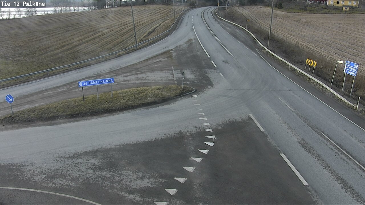 Weather Camera Image Road 12 Pälkäne, Pälkäne, Pirkanmaa